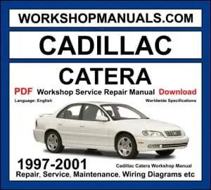 Cadillac Catera 1997-2001 workshop manual covering 3.0L L81 V6 engine with repair procedures and wiring diagrams PDF download