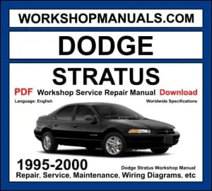 Dodge Stratus workshop manual 1995-2000 with 2.0L and 2.4L engine repair and wiring diagrams PDF