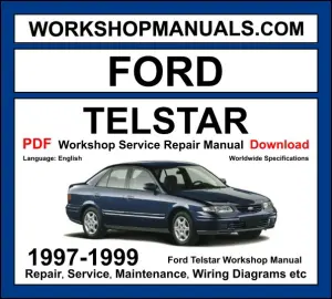 Ford Telstar workshop manual 1997-1999 with 1.8L FP and 2.0L FS-DE engine repair and wiring diagrams PDF