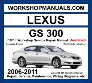 Lexus GS 300 S190 2006-2011 workshop manual covering 3.0L 3GR-FSE V6 engine with repair procedures and wiring diagrams PDF download