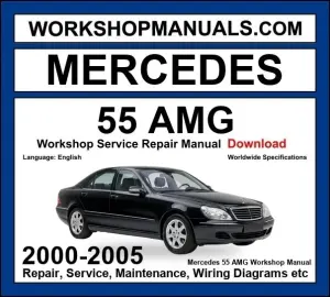 Mercedes S Class S55 AMG S63 AMG 2000-2005 Workshop Manual