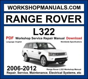 Range Rover L322 2006-2012 workshop manual covering 4.4L V8 5.0L supercharged petrol and 3.6L 4.4L TDV8 diesel engines with service repair procedures PDF download