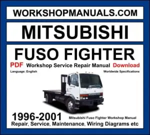 Mitsubishi Fuso Fighter 1996-2001 Workshop Manual Download PDF