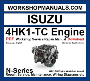Isuzu 4HK1-TC N-Series Engine Workshop Manual