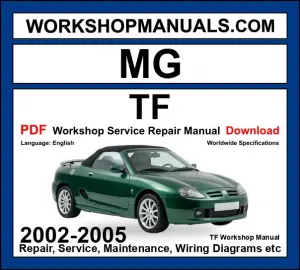 MG TF 2002-2005 Workshop Manual