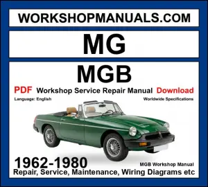 MGB and MGB GT 1962-1980 Workshop Manual