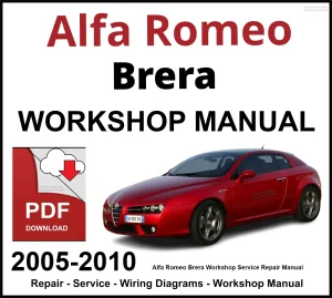 Alfa Romeo Brera 2005-2010 Workshop and Service Manual