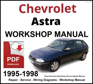 Chevrolet Astra 1995-1998 Workshop and Service Manual PDF