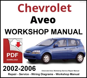 Chevrolet Aveo 2002-2006 Workshop and Service Manual PDF