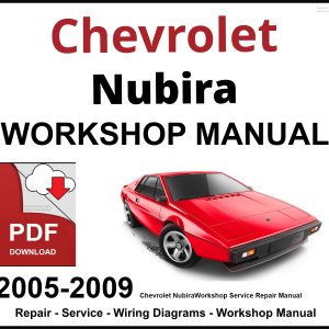 Chevrolet Nubira 2005-2009 Workshop and Service Manual PDF