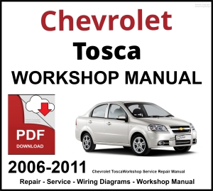 Chevrolet Tosca Workshop and Service Manual