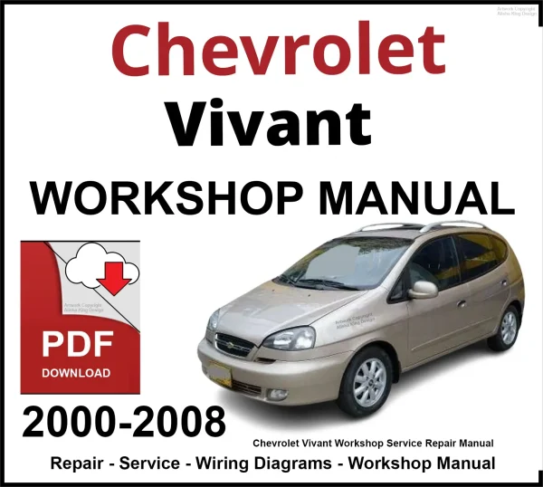 Chevrolet Vivant 2000-2008 Workshop and Service Manual