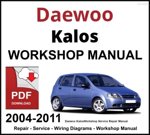 Daewoo Kalos 2004-2011 Workshop and Service Manual