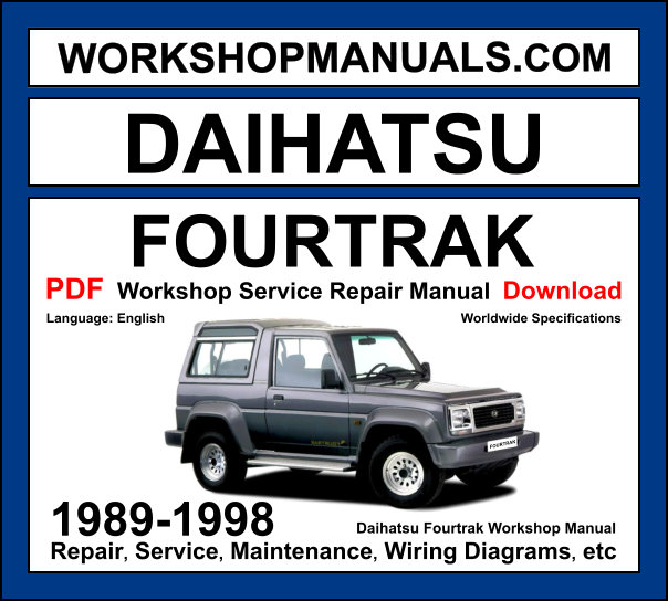 Daihatsu Fourtrak Regulator Wiring