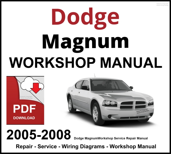 Dodge Magnum Workshop and Service Manual 2005-2008 PDF