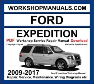 Ford Expedition 2009-2017 workshop manual covering 3.5L EcoBoost V6 and 5.4L Triton V8 engines with repair and wiring diagrams PDF download