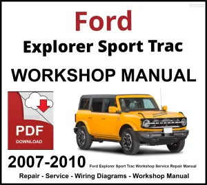 Ford Explorer Sport Trac 2007-2010 Workshop and Service Manual PDF