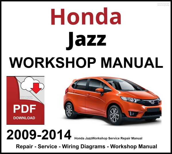 Honda Jazz 2009-2014 Workshop and Service Manual PDF