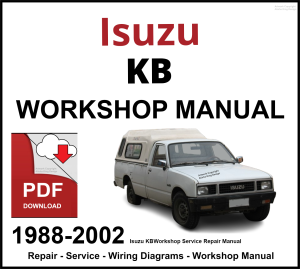 Isuzu KB 1988-2002 Workshop and Service Manual