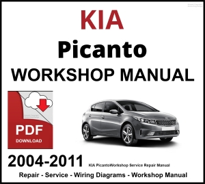 KIA Picanto 2004-2011 Workshop and Service Manual PDF