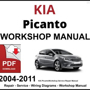 KIA Picanto 2004-2011 Workshop and Service Manual PDF