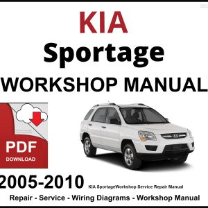 KIA Sportage 2005-2010 Workshop and Service Manual PDF