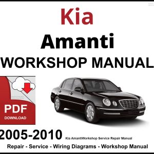 Kia Amanti 2005-2010 Workshop and Service Manual PDF