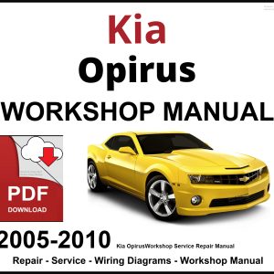 Kia Opirus 2005-2010 Workshop and Service Manual PDF