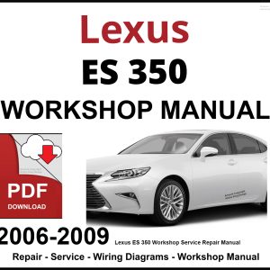 Lexus ES 350 Workshop and Service Manual