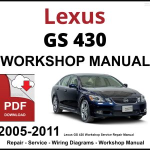 Lexus GS 430 Workshop and Service Manual