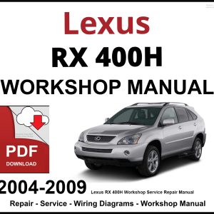 Lexus RX 400H Workshop and Service Manual