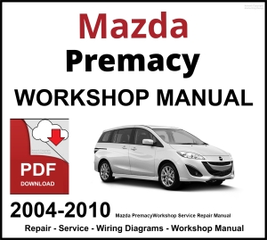 Mazda Premacy Workshop and Service Manual PDF