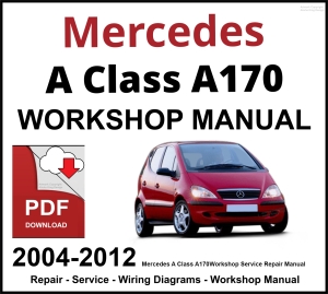 Mercedes A Class A170 Workshop and Service Manual