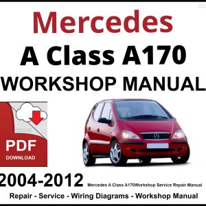 Mercedes A Class A170 Workshop and Service Manual
