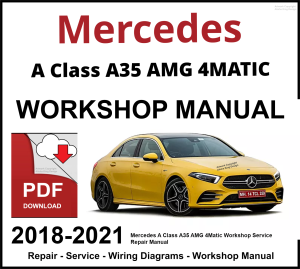 Mercedes A Class A35 AMG 4MATIC Workshop and Service Manual