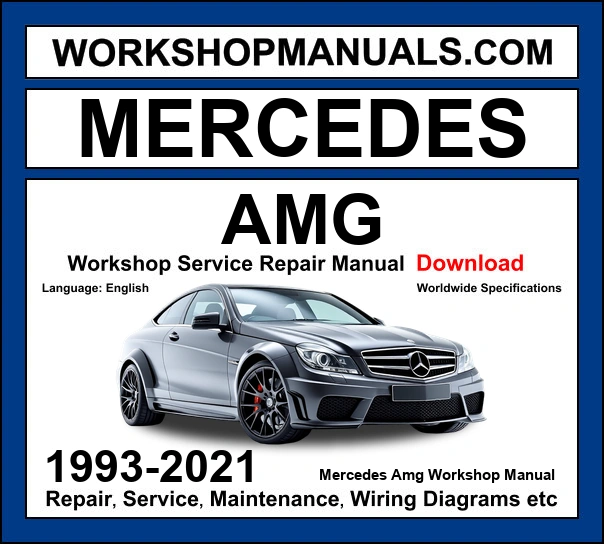 Mercedes AMG Workshop Service Repair Manual Download Software
