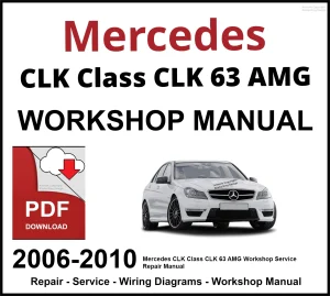 Mercedes CLS Class CLS 55 AMG 2004-2006 Workshop and Service Manual