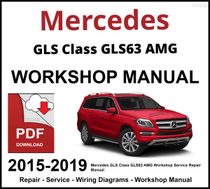 Mercedes GLS Class GLS 63 AMG 2015-2019 Workshop and Service Manual