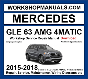 Mercedes GLE Class AMG GLE 63 4Matic+ W167 2020-2022 workshop manual covering 4.0L M177 V8 biturbo with EQ Boost engine and service repair procedures and wiring diagrams dealer software download