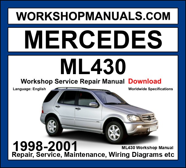 Mercedes ML430 1998-2001 Workshop Manual