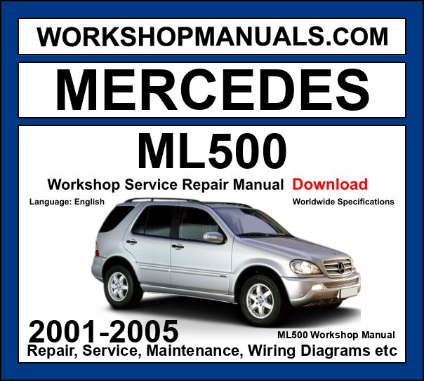 Mercedes ML500 2001-2005 Workshop Manual
