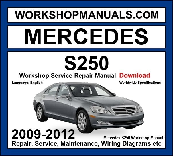 Mercedes S Class S250 CDI S300 CDI 2009-2012 Workshop Manual