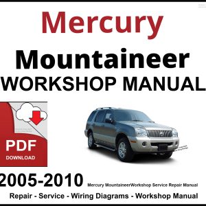 Mercury Mountaineer 2005-2010 Workshop and Service Manual PDF