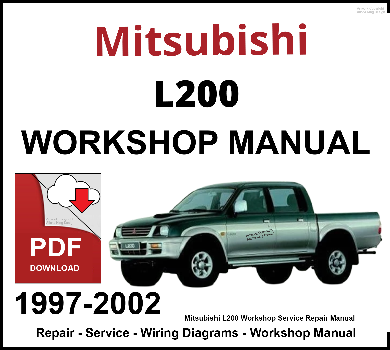 Mitsubishi L200 19942002 Service Repair Manual PDF