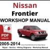 Nissan Frontier 2005-2014 Workshop and Service Manual PDF