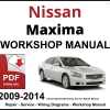 Nissan Maxima 2009-2014 Workshop and Service Manual PDF