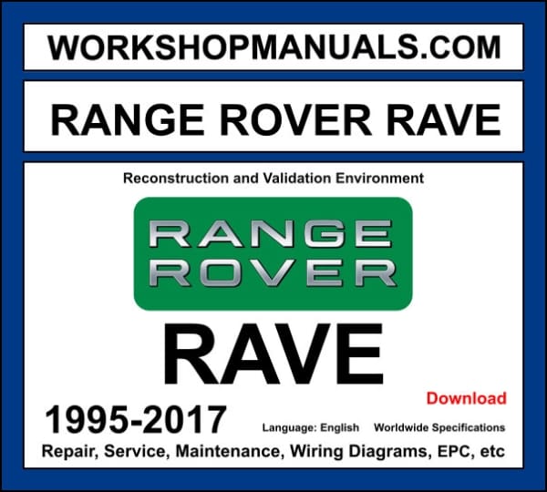 Range Rover Evoque Workshop Manual PDF 2014-2018 | L538 Repair Guide
