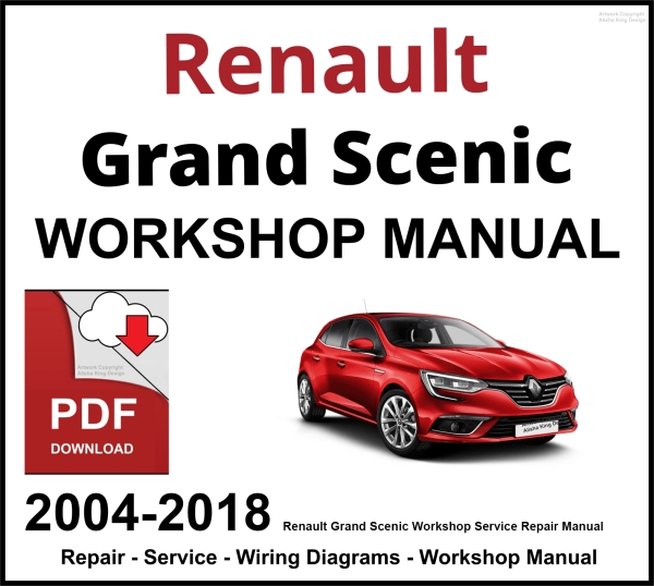 Renault Grand Scenic Workshop and Service Manual