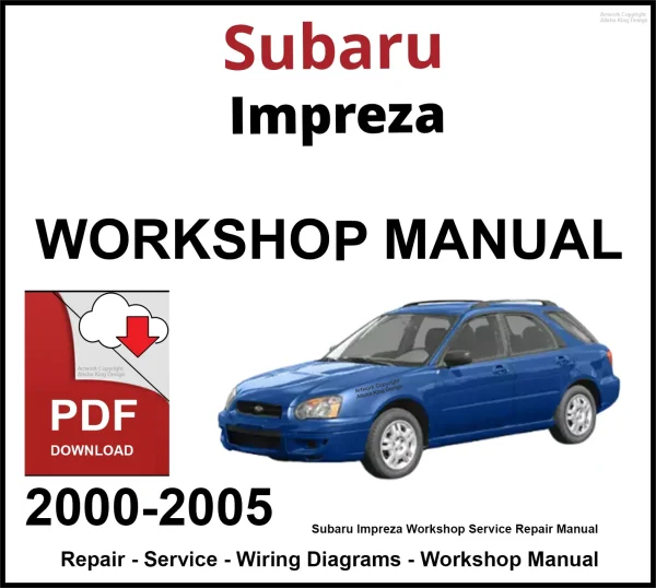 Subaru Impreza 2000-2005 Workshop and Service Manual PDF