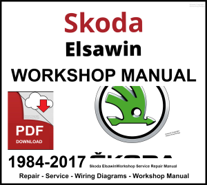 Skoda Elsawin Workshop and Service Manual